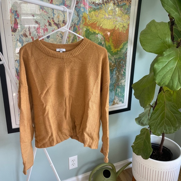 Rails cropped wool sweater - Picture 1 of 3